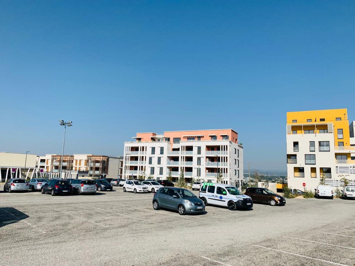 T2 Recent 45M2, Parking Inclus, Clim Lägenhet Aix-en-Provence Exteriör bild